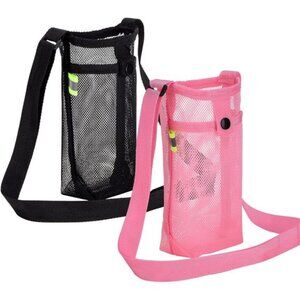 Water Bottle Holder Water Bottle Carrier with Adjustable Shoulder Strap BeachBag